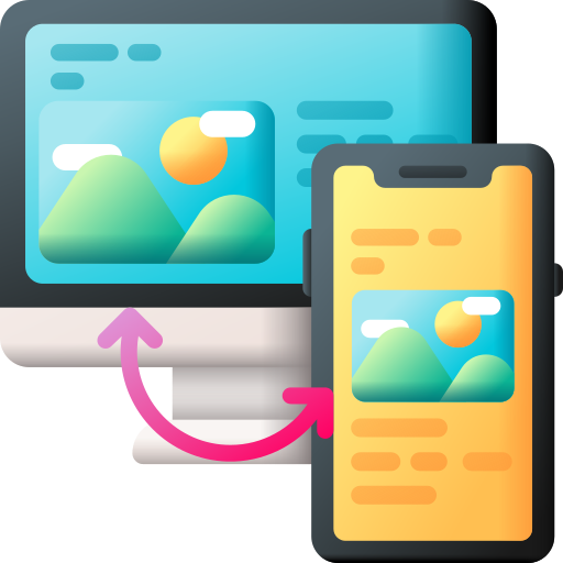 Responsive website icon