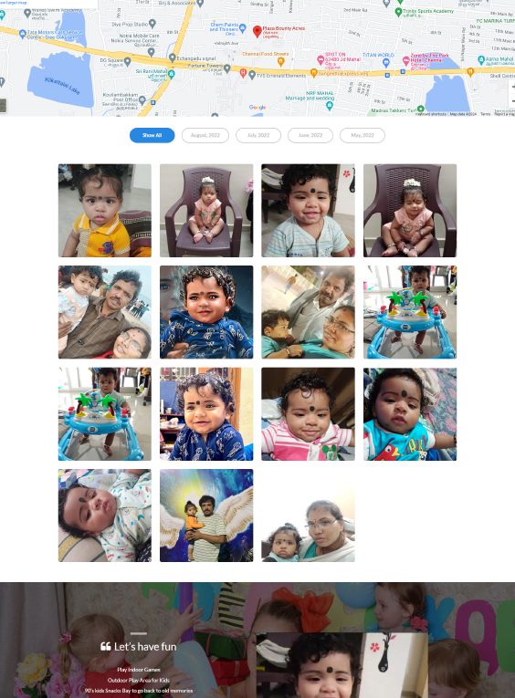 Dhakhshith Arjun static website design