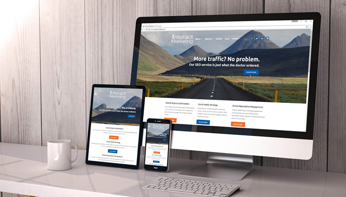 Static website design by Tech Park Info Solutions